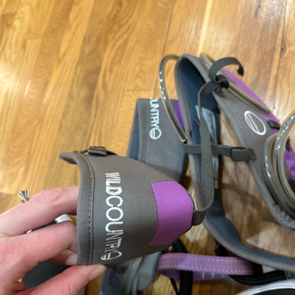 Wild Country Ladies Spire Climber's Sit Harness Purple/Gray, regular size - Picture 8 of 10